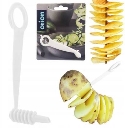 Prerëse spirale për perime Spiral Slicer, plastike, e bardhë