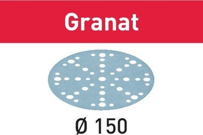 Disqe gërryse Festool STF D150 48 P180 Granat, 150mm, set me 100 copë