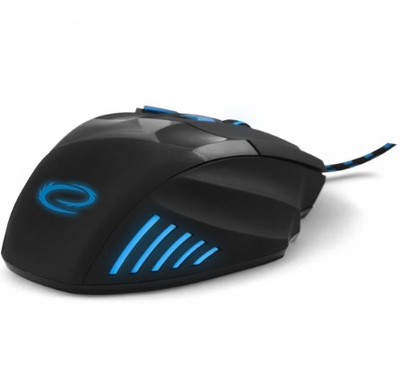 Mouse gaming Esperanza Wolf EGM201B, 2400 dpi, USB, i zi