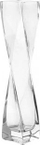 Vazo qelqi Leonardo Swirl Bud, 30 cm, e tejdukshme