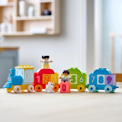 Lodër LEGO Duplo Number Train - Mësoni të Numëroni (10954)