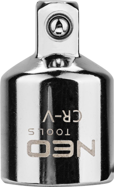 Reduktues Neo (08-563), 1/2" - 3/8", 37 mm, krom