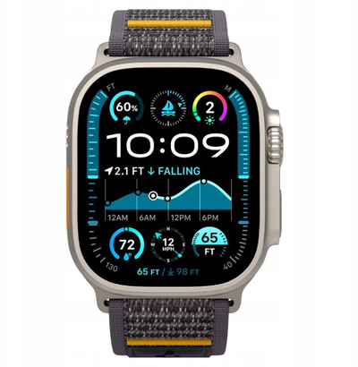 Rrip ore Spigen Athlex Air për Apple Watch Ultra Series 10 9 8 7, 49 46mm, i zi