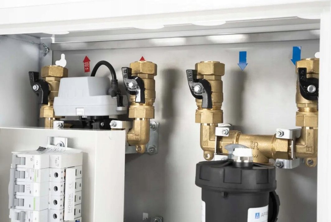 Modul hidraulik Ariston AMB 760, për pompa nxehtësie monoblock, lidhje G1", i bardhë 5