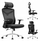 Karrige zyre ergonomike Mark Adler Manager 2.6, mbështetëse rrjete, mbështetëse koke, e zezë