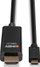 Kabllo adapter USB Type C në HDMI, 4K 60Hz HDR, 5m, e zezë