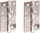Шарка за врата Haushalt HINGED DOOR 100x75x2.5, универзална, сребрена боја
