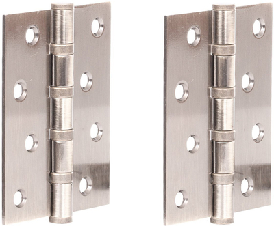 Шарка за врата Haushalt HINGED DOOR 100x75x2.5, универзална, сребрена боја