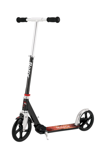 Trotinet Razor A5 Lux, rrota të mëdha, palosës, i zi