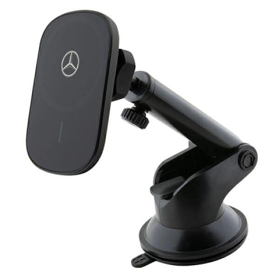 Mbajtëse makine Mercedes MEWCCGSLK, karikues wireless 15W, MagSafe, e zezë