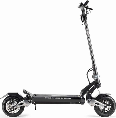 Trotinet elektrik Beaster Scooter Diablo, 1000W, bateri 60V 20.8Ah, i zi