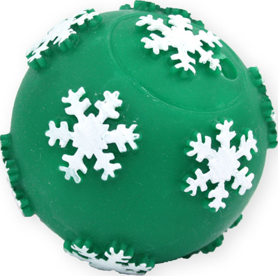 Top lodër për qen Aqua Nova Petnova Snowball 3169, 7.5cm, vinil, jeshile