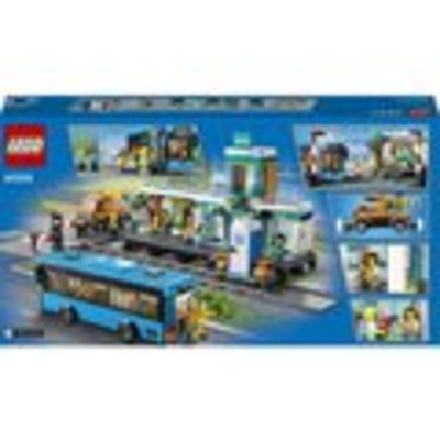 Set lodër LEGO® City 60335 Railway Station, 907 pjesë