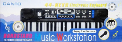 Organo elektronik Swede 44 taste, me mikrofon, me rrymë, shumëngjyrësh