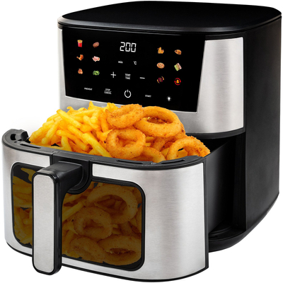 Фритеза на топол воздух Tesla AirCook Q60 XXL Pro, 7L, 1600W, црна