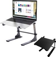 Mbajtëse laptopi Mozos LS7, çelik dhe plastikë, kapacitet 6 kg, e zezë