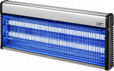 Lampë elektrike kundra insekteve Plein Air ZAP 40 Kemper, 150 m², metal, gri