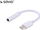 Përshtatës Elmak Savio SAVIO AK-35, USB-C në Jack 3.5mm, 12cm, i bardhë