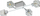 Lampë varëse Krislamp Apollo KR 388-4PL, 4x40W E14, krom