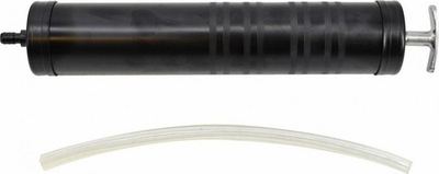 Pompë për thithje vaji AWTools AW15950, 500 ml, trup alumini, e zezë