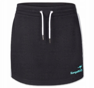 Fund sportiv Kangaroos Skirt, madhësia S, i zi