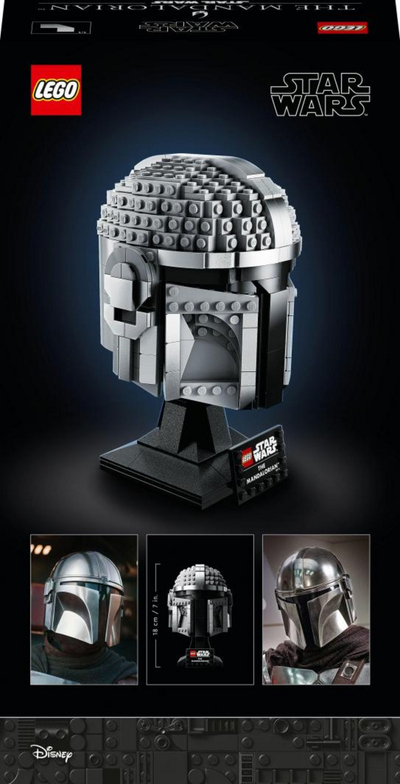 Set LEGO Star Wars, helmetë Mandalorian, 584 pjesë