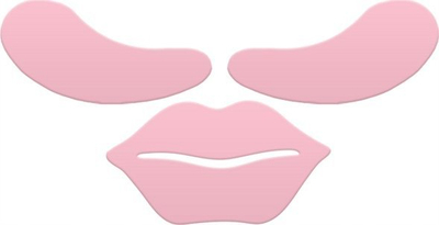 Set aplikues për sy dhe buzë Mohani Silicone, silikon, higjienik