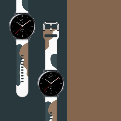 Rrip ore Hurtel Strap Moro për Samsung Galaxy Watch 42mm, silikon, dizajn camo