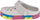 Sandale Crocs Off Court Glitter Band Clog T Jr 209717-1FS, për fëmijë, e bardhë