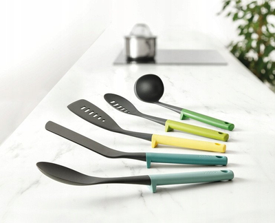 Set veglash kuzhine Joseph Joseph Duo, 5 copë, najlon rezistent nxehtësisë, opal