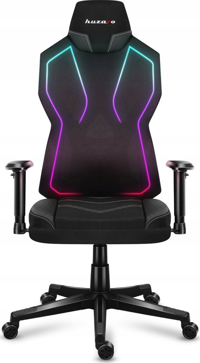 Karrige gaming Huzaro Combat 6.2, RGB, gjer 140 kg, e zezë