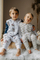 Thes gjumi me këmbë PULP Bamboo Sailor Bear, muslin 100% pambuk, 1.75 TOG, bezhë