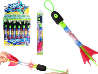 Lodër raketë PRO Slingshot Rocket, me dritë LED, për fëmijë 8+, shumëngjyrëshe