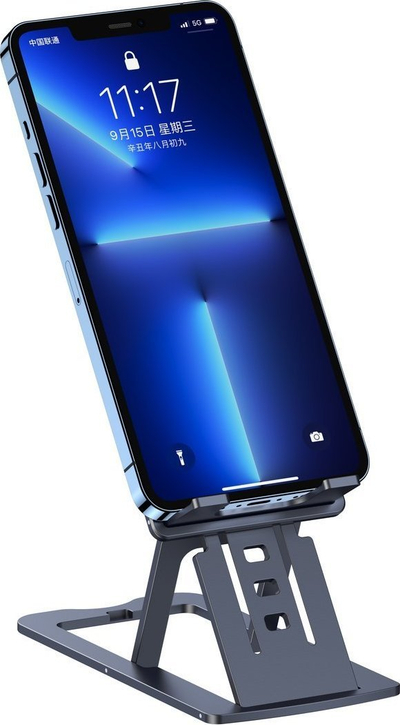 Mbajtëse telefoni dhe tableti Choetech H064, paloset, alumini, gri