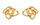 Vathë për femra Hot Diamonds Golden Edit Hope DE843, të artë