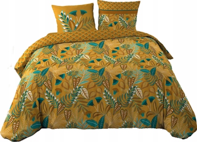 Set shtrati Douceur d'intérieur Cotton Reversible, 240x220 cm, 100% pambuk, shumëngjyrësh