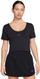 Спортска блуза Nike One Classic Cropped Twist, за жени, црна