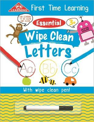 FIRST TIME LEARNING WIPE CLEAN LETTERS - N/A
