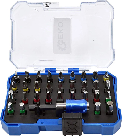 Set bitash Geko G30064, 32 copë, me mbajtës magnetik