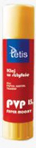 Ngjitës në shkop Tetis Glue Stick, 15g, i bardhë