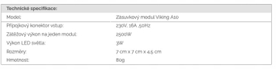 Modul prize Viking A10S, prizë shtesë, i vogël e kompakt, gri