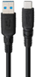Kabllo Microconnect ColorFlex USB C në USB A, karikim dhe të dhëna, e bardhë