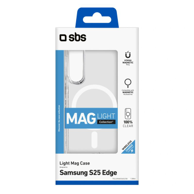 Kapak telefoni SBS Samsung Galaxy S25 Edge, TPU PC, transparent