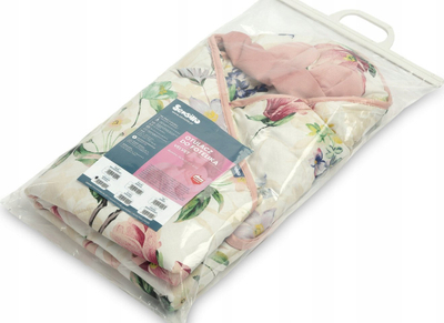 Mbulesë për karroce a karrige makine Sensillo Velvet XL, për beba, Magnolia Pink, rozë