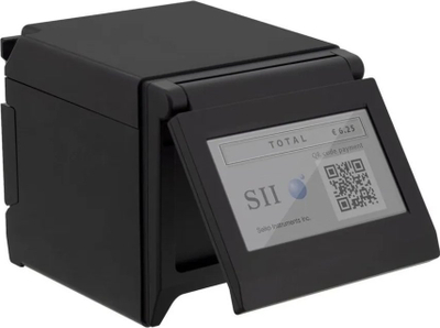 Printer POS Seiko Instruments RP-F10-K27J1-3, Ethernet USB, dalje nga lart edhe nga përpara, i zi