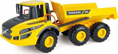 Kamion lodër Lena Worxx Volvo A25G Dump Truck, plastikë e mirë, pjesë lëvizëse, shumëngjyrësh
