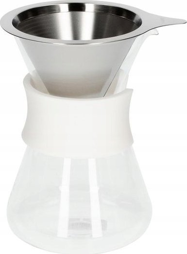 Filter kafeje Hario S GCM 40 W, xham, 400ml, transparent