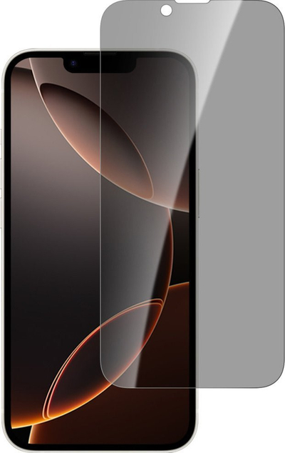 Mbrojtës ekrani 4smarts Second Glass Privacy, për iPhone SE gjenerata e 4-t, xham i temperu, me kornizë montimi