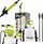 Pompë me presion Aqua Spray Lime, 3L, hinkë e gjerë, jeshile