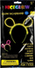 Kokore ndriçuese NiceGlow Glow Headband, 3 shkopinj 20cm, për festa, blu